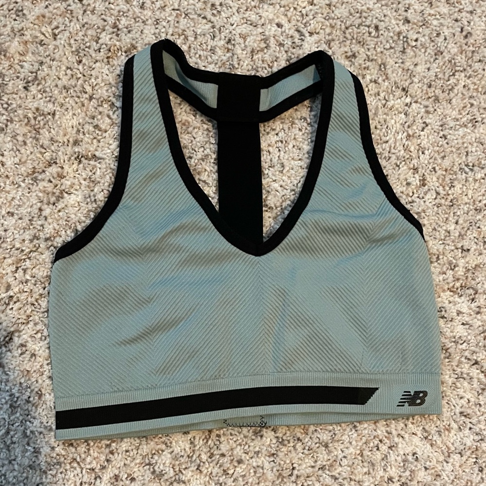 New Balance Sports Bra Light Blue